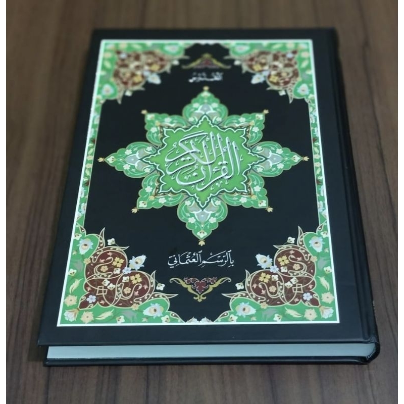 Alquran BESAR Quran Besar Qur'an Kudus Rosm Usmani Ukuran Besar