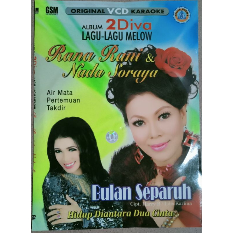 VCD original 2 diva Rana Rani dan nada soraya