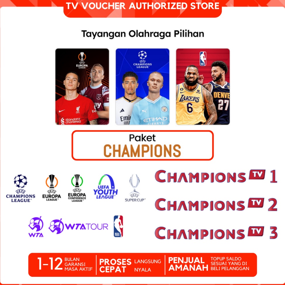 Lagi Tren Champions Paket Matrix Garuda Sinema Nex Parabola Paket 25 Champions