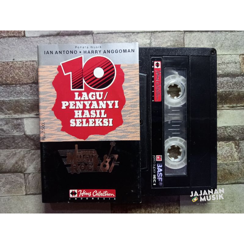 Kaset 10 Seleksi Lomba Musik Rock '87