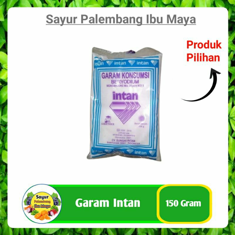 

Garam Dapur Intan Beryodium 150 Gram