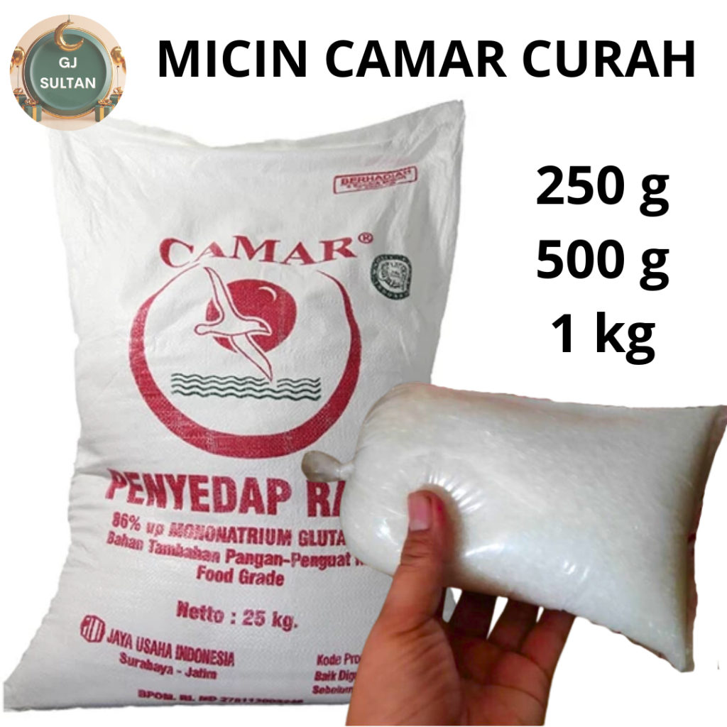 

Micin Camar Curah Kemasan Ekonomis Bumbu Penyedap Rasa Masakan