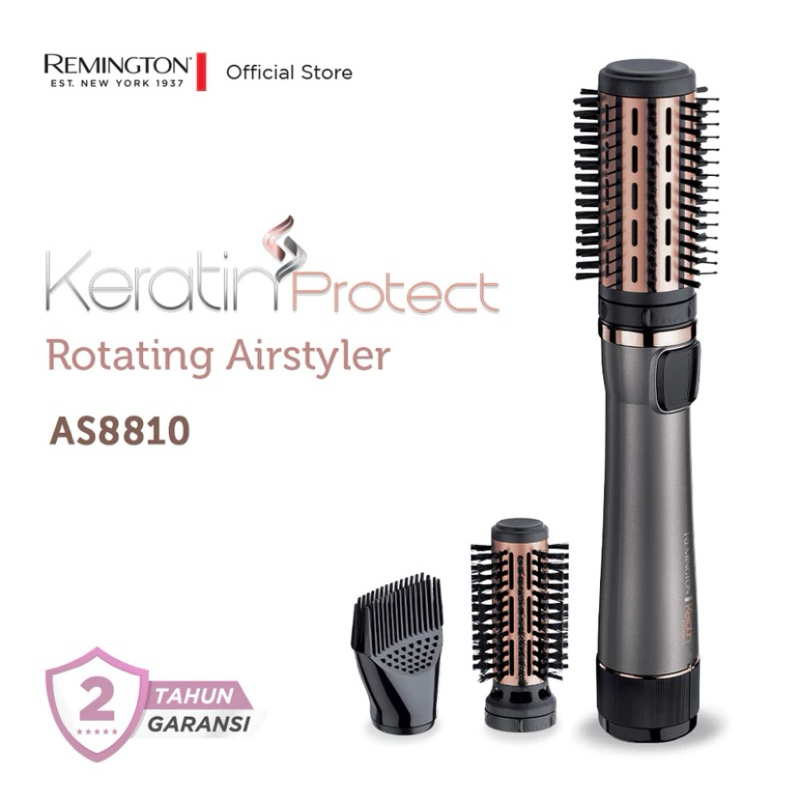 [PRELOVED] Remington Sisir Angin Keratin Protect Rotating Air AS8810