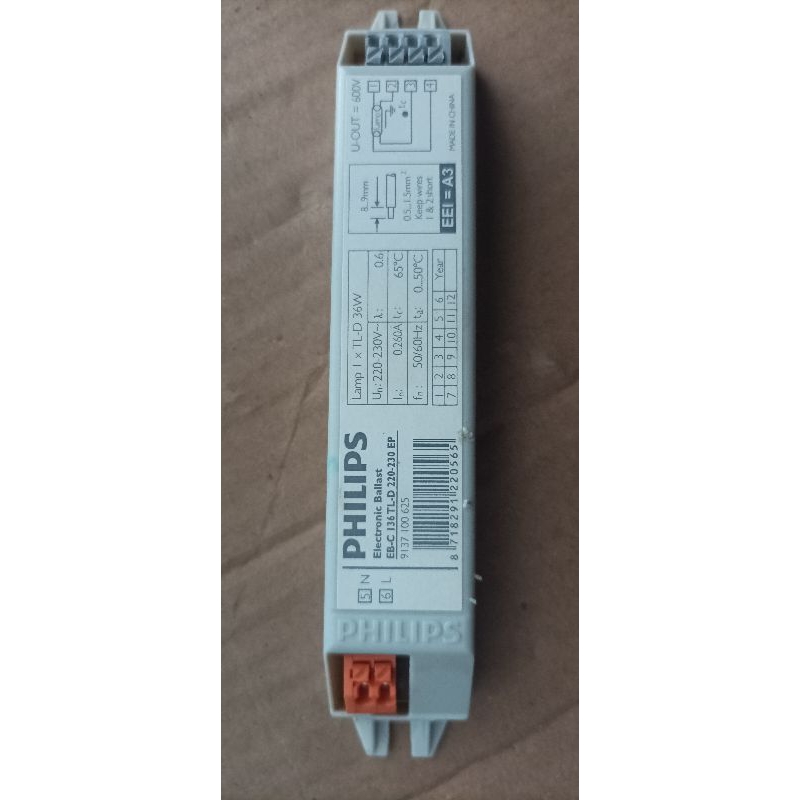Electronik Ballast Philips 36 W