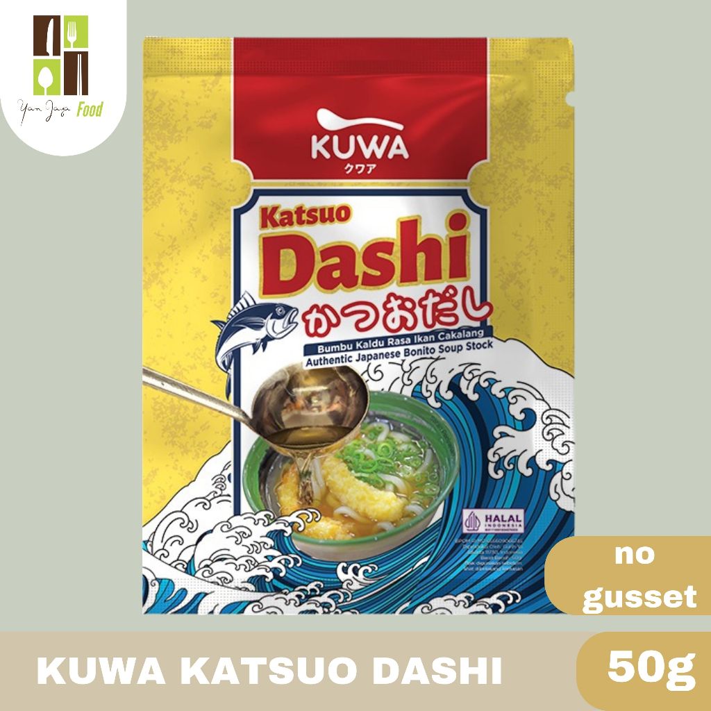 

Kuwa Katsuo Dashi Bumbu Kaldu Ikan cakalang/ Bumbu Kuah Odeng Kemasan 50g