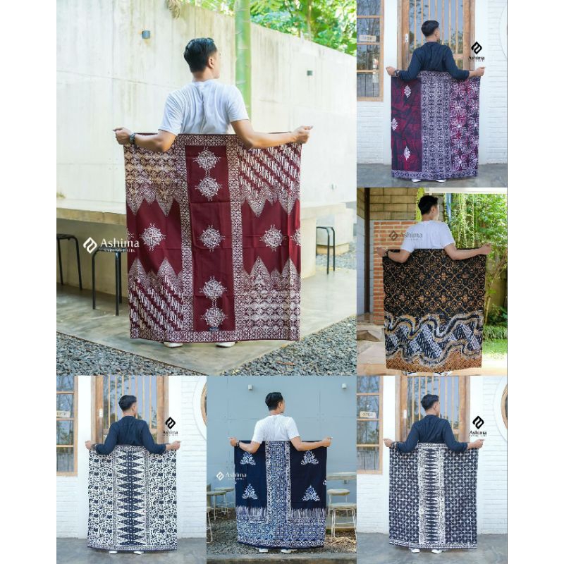 ASHIMA - SARUNG BATIK CAP ASHIMA SARUNG BATIK NUSANTARA TERMURAH