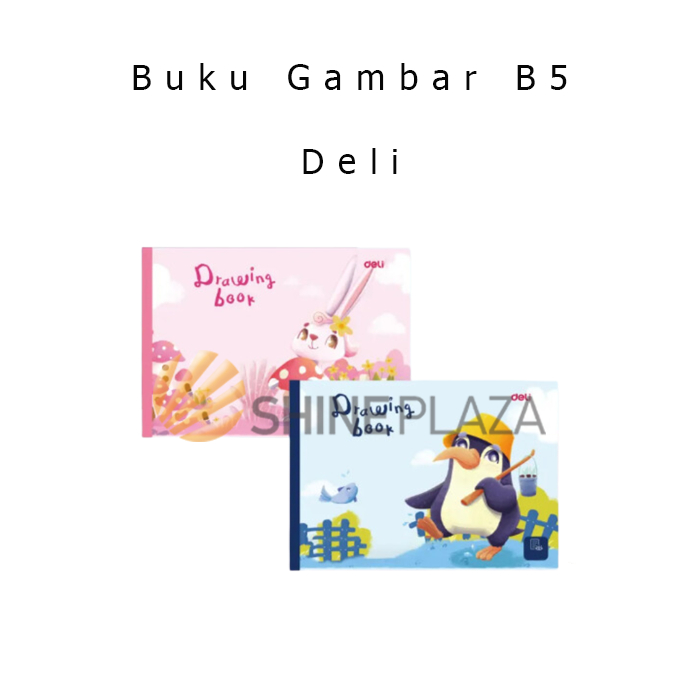 

Buku Gambar B5 Deli 73377 - Drawing Book Kertas Tebal Tidak Tembus