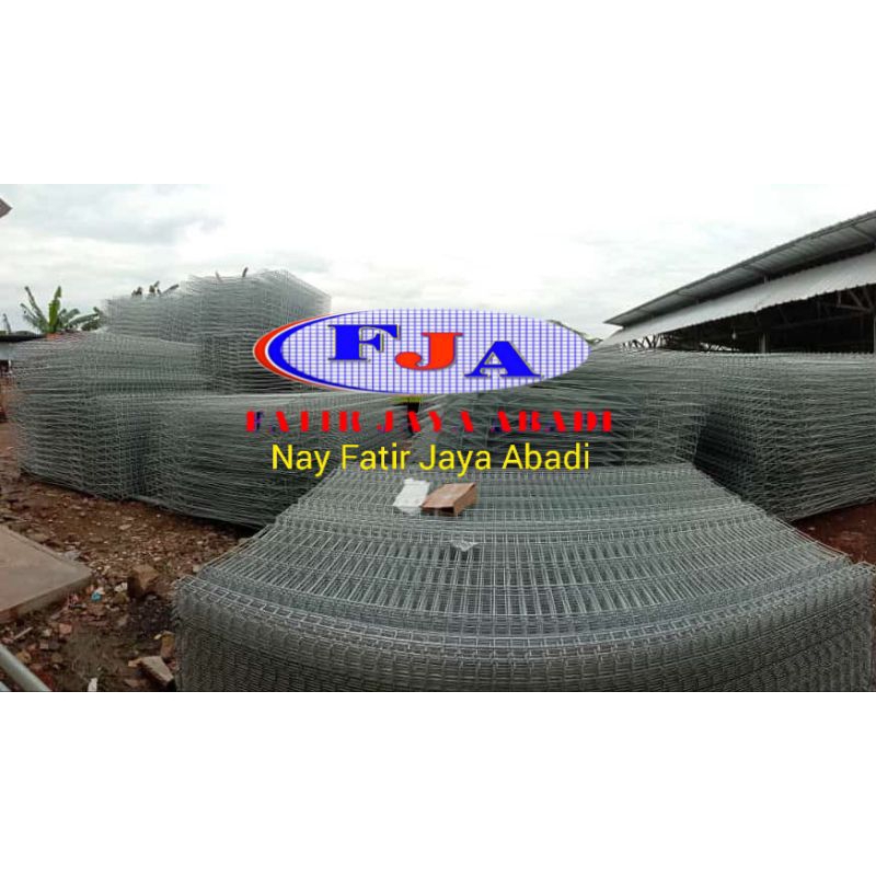 Pagar BRC T.150 x L.240 x Dia 8 mm Hot Dip Galvanized