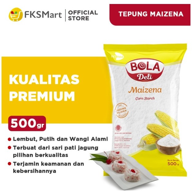 

Bola Deli Tepung Tepung Maizena 20x500gr - Gosend Grab Only!!!