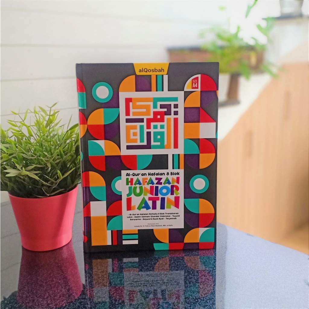 Al Quran Hafazan Junior Latin Perkata A4 8 Blok