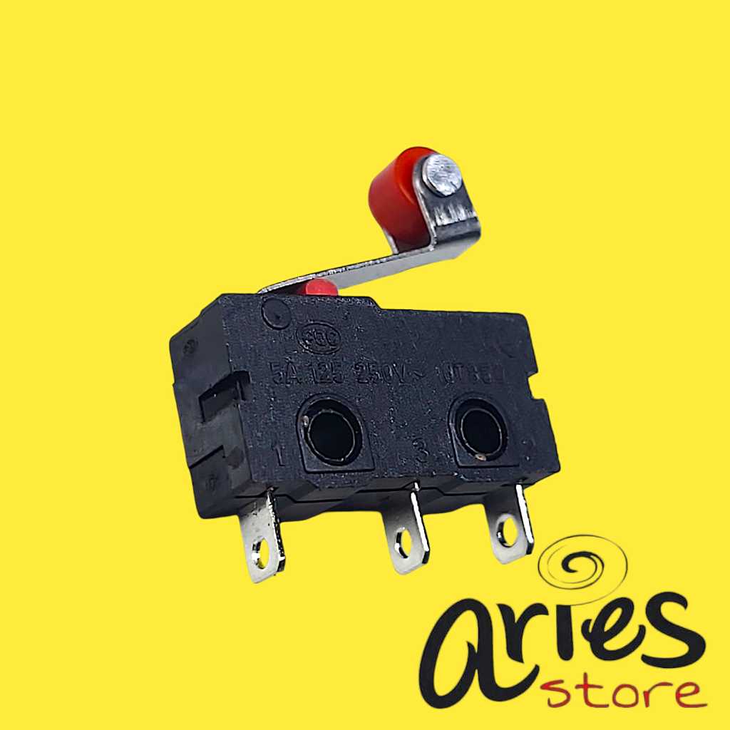 MICRO SWITCH 2x1 PLUS RODA 3 PIN