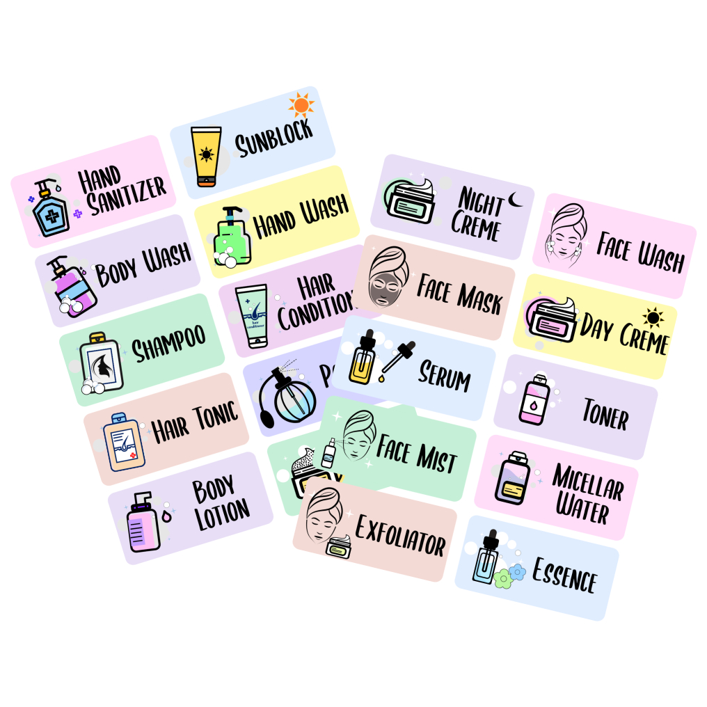 

Stiker Botol Skin Care Body Care Stiker Aesthetic