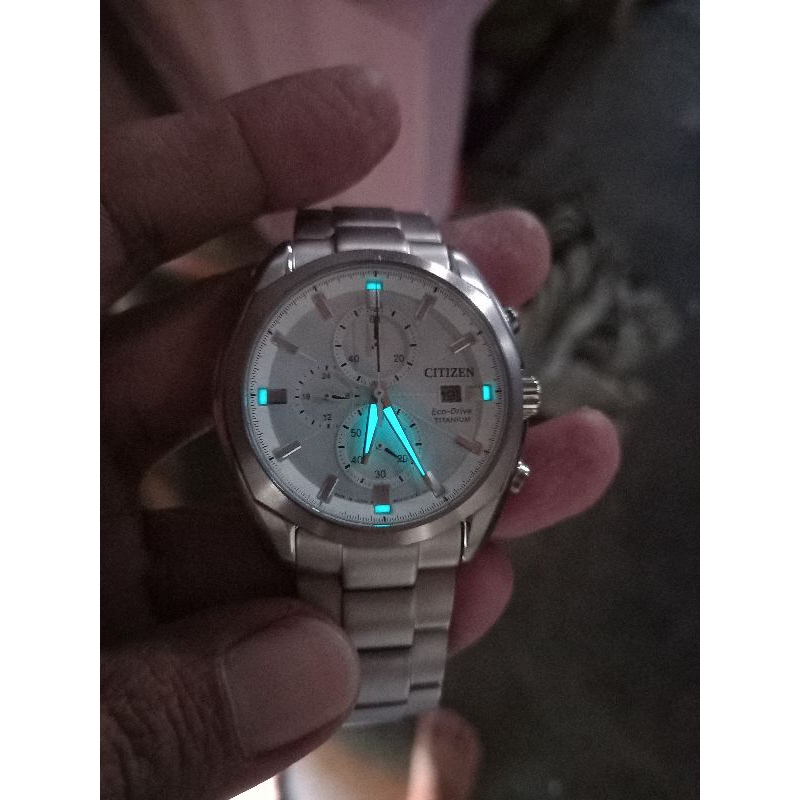 citizen eco drive titanium