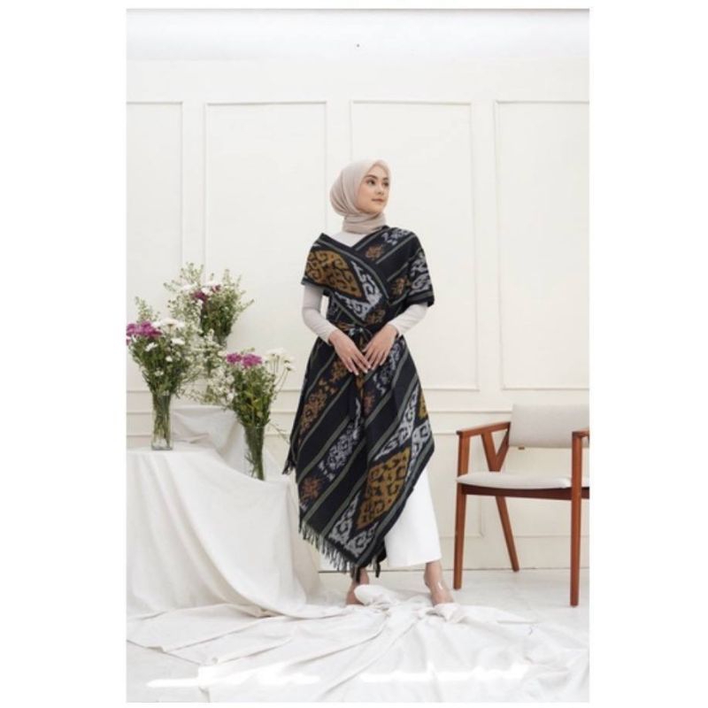 DRESS WANITA BATIK MIDI DRESS BATIK TENUN PREWEDDING DRESS VIRAL TERMURAH BATIK SERAGAM KELUARGA SAR