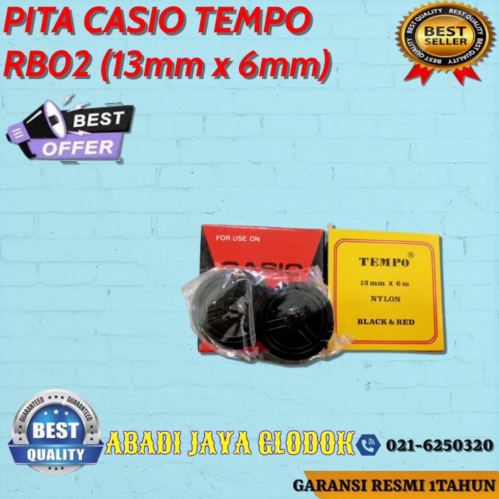 

PITA CASIO TEMPO RB02 (13mm x 6mm)
