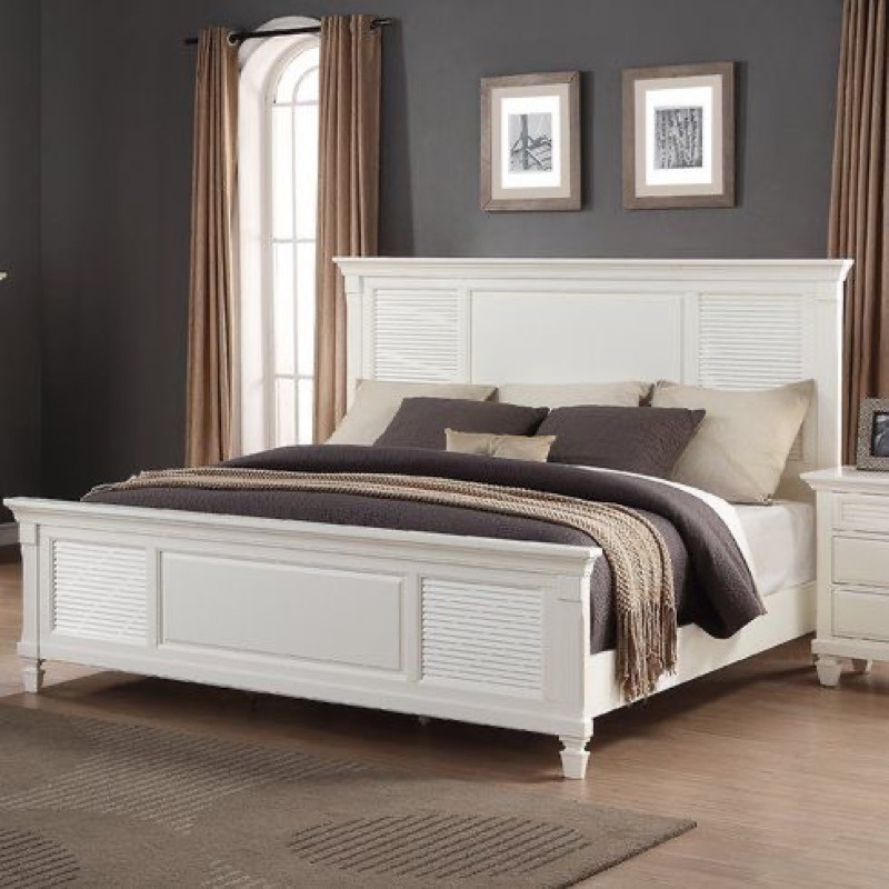 Tempat Tidur Minimalis Duco Putih