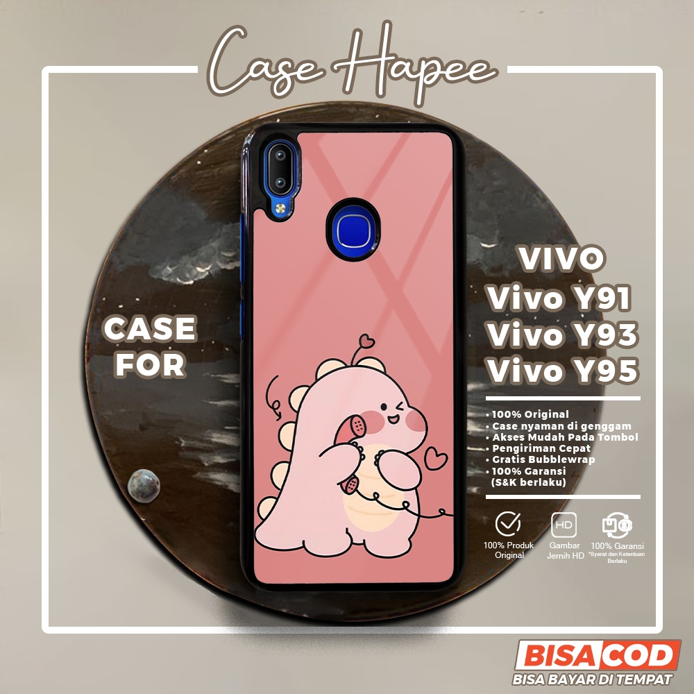 Case Vivo Y91 Y93 Y95 Casing Vivo Y91 Y93 Y95 [DSNC] Casehapee Case Glossy Case Aesthetic Custom Cas