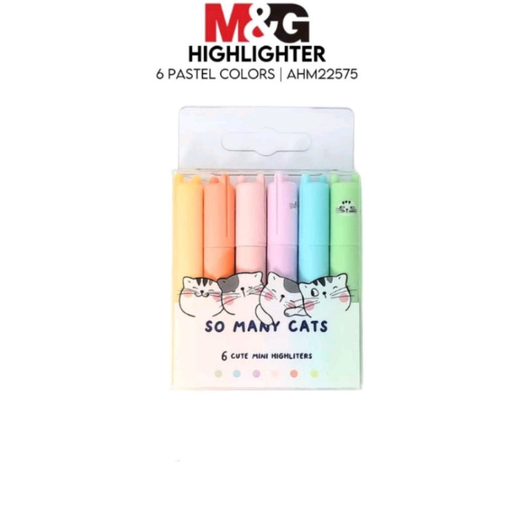 

Mini Highlighter Pastel M&G So Many Cats