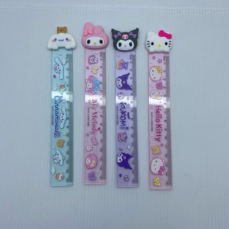 

Stationary / Alat sekolah / Penggaris Sanrio 3D timbul / Ruler Sanrio 3D / Penggaris Anak Sekolah Tulisan Timbul / Penggaris Kuromi Melody Cinnamorol Helo kitty