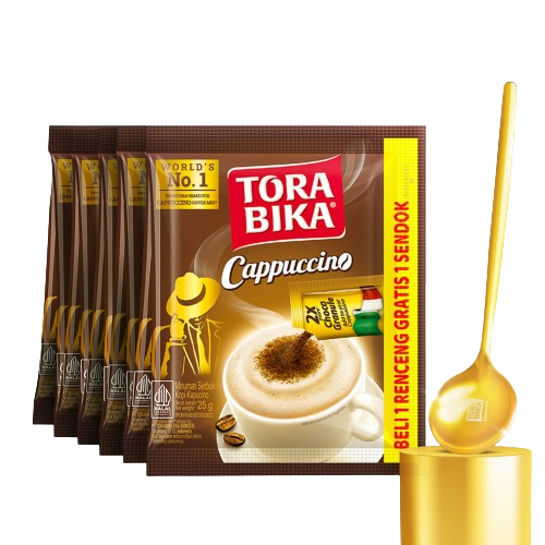 

Torabika Cappuccino Renceng 1Karton (12Renceng)