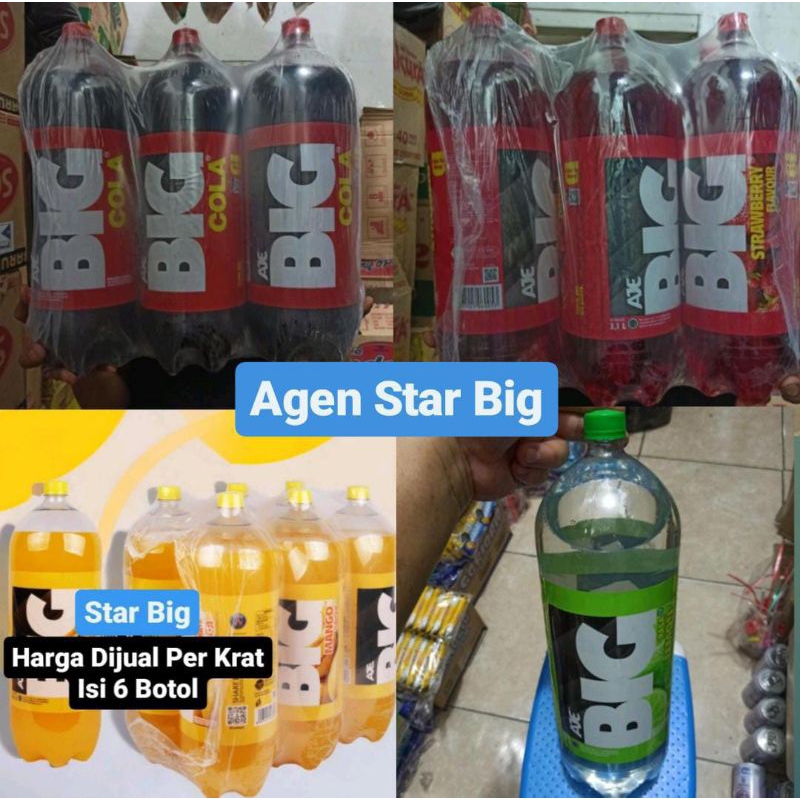 

BIG COLA BESAR 3.1 LITER Cola Stroberi Lemon Mangga Khusus Instan