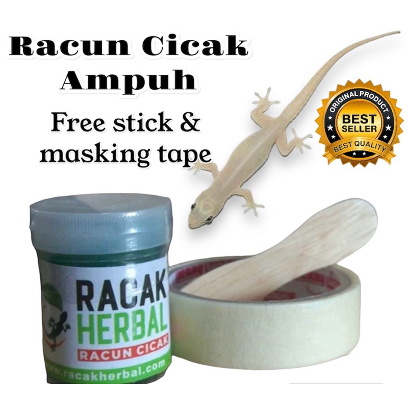 COD | RACAK RACUN CICAK HERBAL | Racak Ampuh Herbal | PEMBASMI CICAK AMPUH 