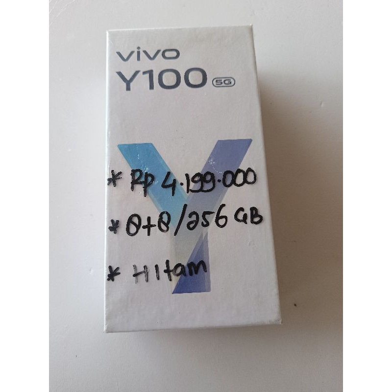 Hp Vivo Y100 Ram 16/256 gb