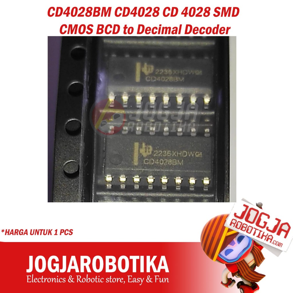 CD4028BM CD4028 CD 4028 SMD CMOS BCD to Decimal Decoder