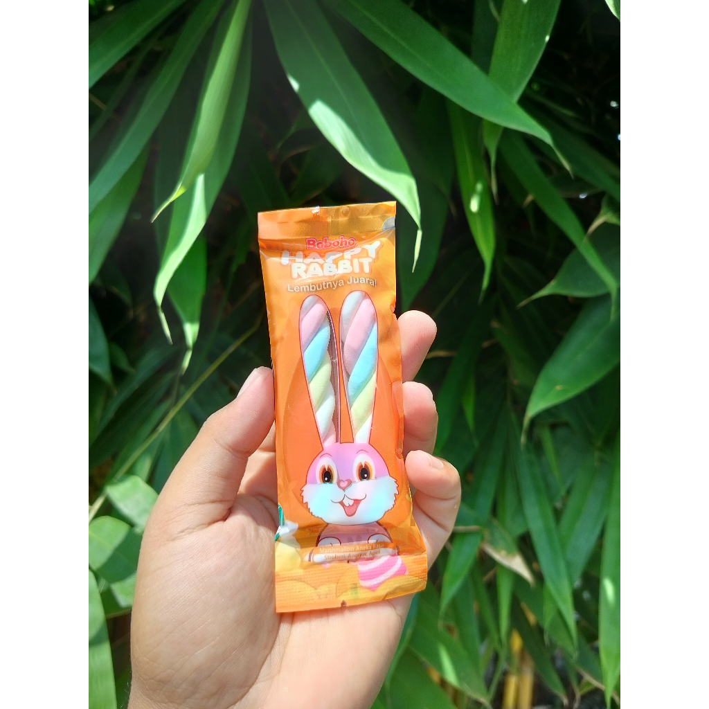 

MARSHMALLOW BOBOHO HAPPY RABBIT 1 BOX ISI 30 PCS