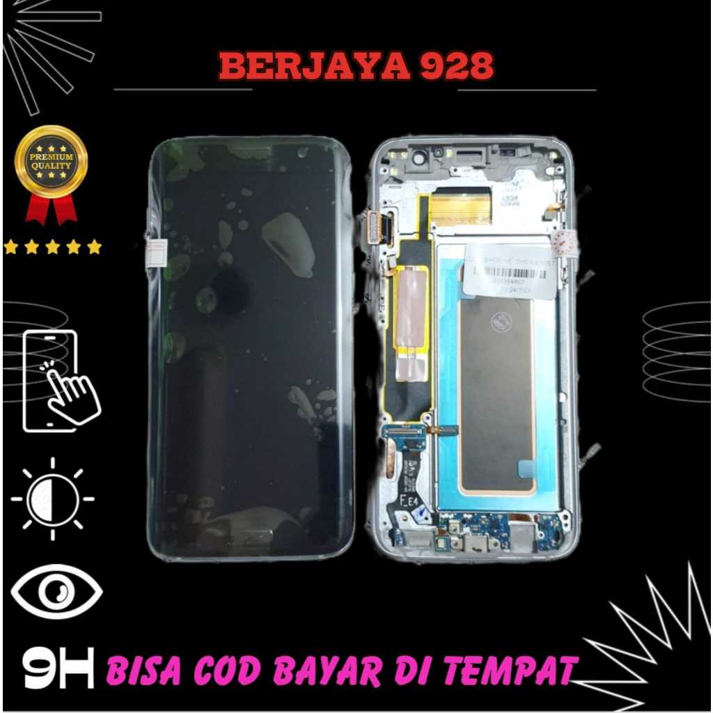 LCD TOUCHSCREEN SAMSUNG S7 EDGE / G935F FULLSET ORIGINAL CONTRAS COMPELETE