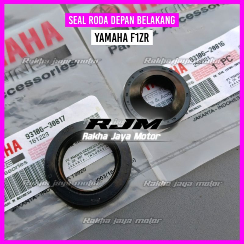 SEAL RODA F1ZR DEPAN BELAKANG/KARET SEAL SIL VELK VELG TROMOL RODA DEPAN KANAN BELAKANG KIRI NAP GEA