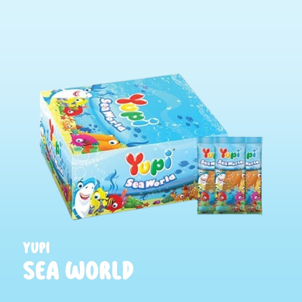 

Yupi Sea World 1 Box [24 pcs x 7 gr]