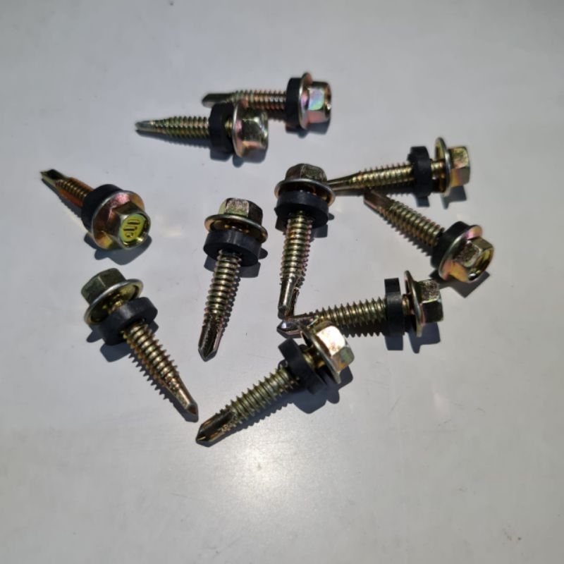 Sekrup Roofing / Baut Roofing 2,5cm Per 10pcs