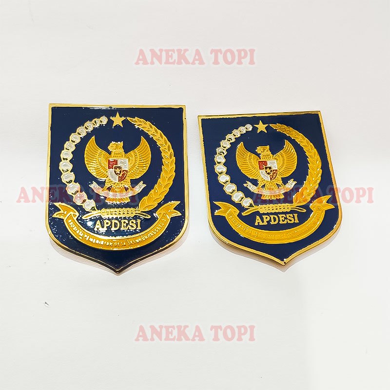 Pin APDESI Pin Bros Logo APDESI Peniti Magnet Lencana APDESI - Aneka Topi