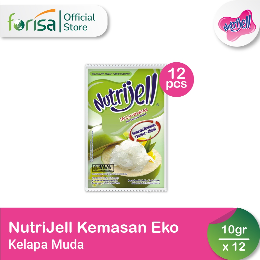 

Nutrijell Ekonomi Rasa Kelapa Muda 10 gr 12 Pcs