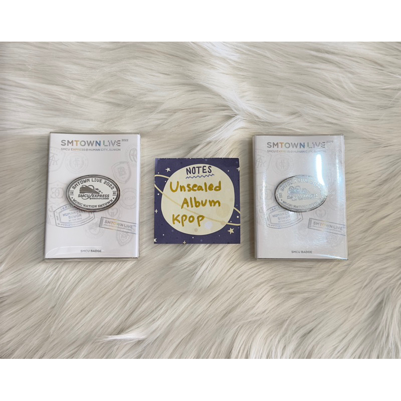 [Sealed] SMCU Invitation badge Irene Red Velvet RV Karina Aespa Photocard PC Smtown express 2022