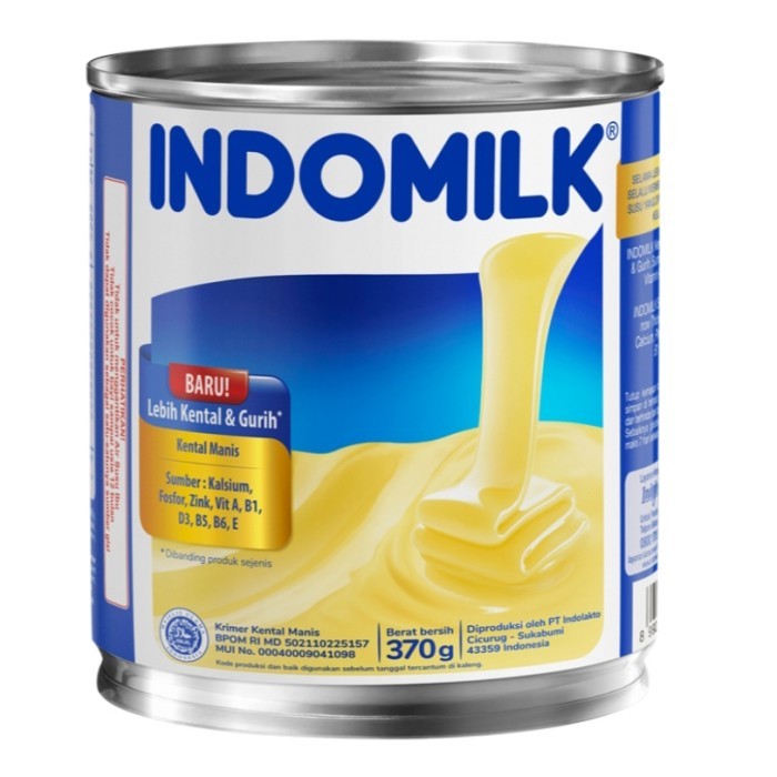 

SKM Indomilk Susu kental manis indomilk creamy original 370gr