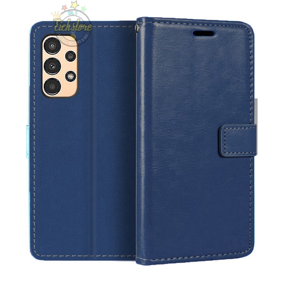 Case Samsung A13 5G Dompet Terbaru Premium Retro Armor Super Wallet 4 Pocket Full 360 Degree Mewah F