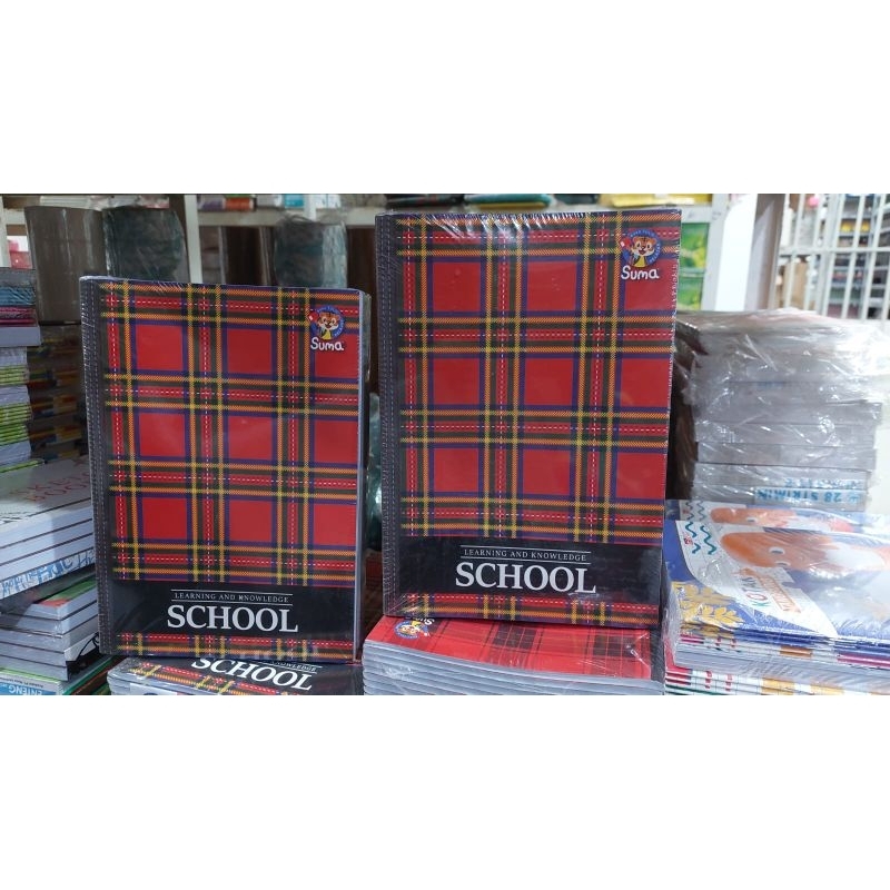 

(10BUKU) BUKU TULIS BOXY SUMA ISI 50 LEMBAR/KERTAS BERGARIS /UK 25X17.5CM