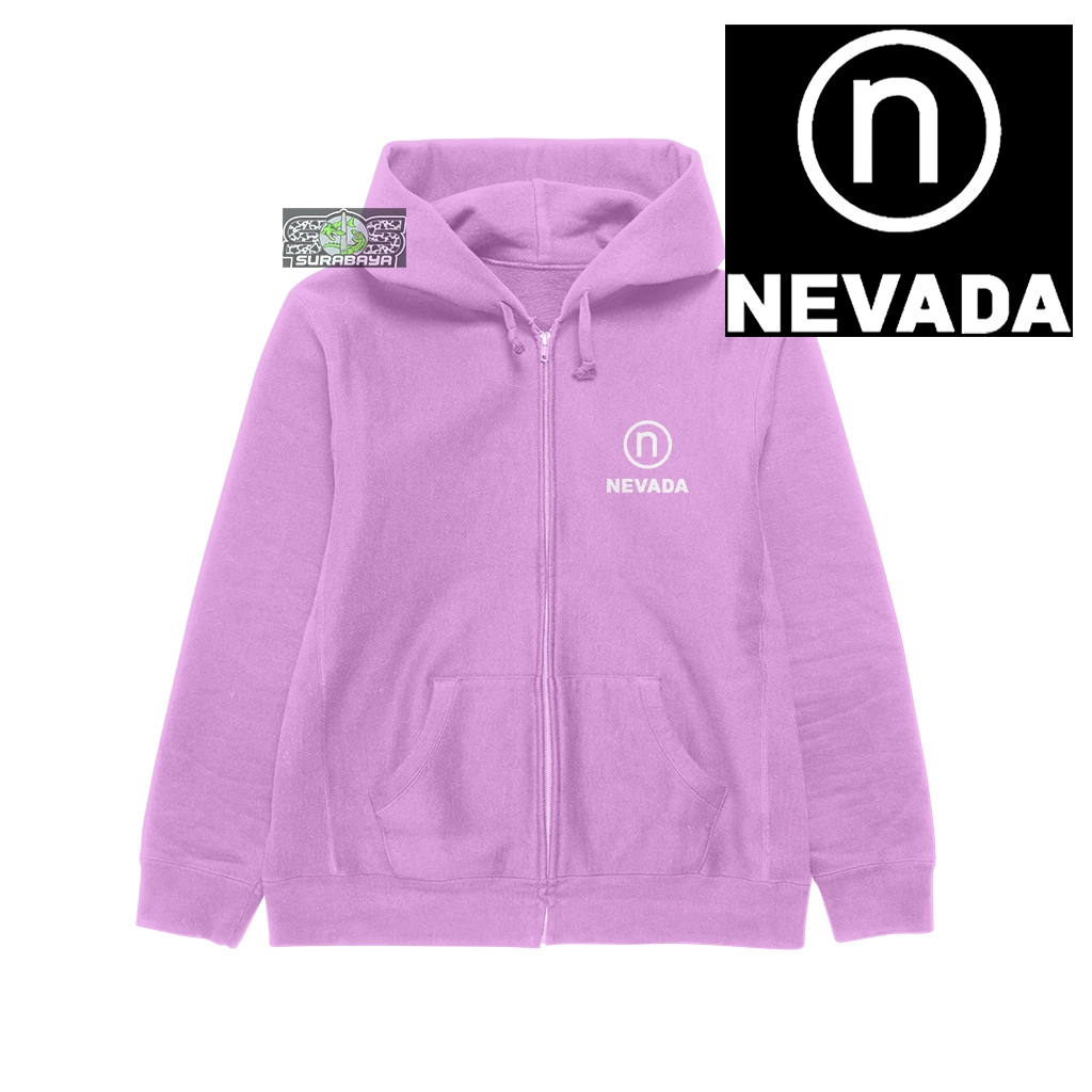 COD Jaket Anak Laki Laki Hoodie Anak Perempuan Polos Zipper Cowok Cewek Motif NEVADA LILAC Usia 3 4 