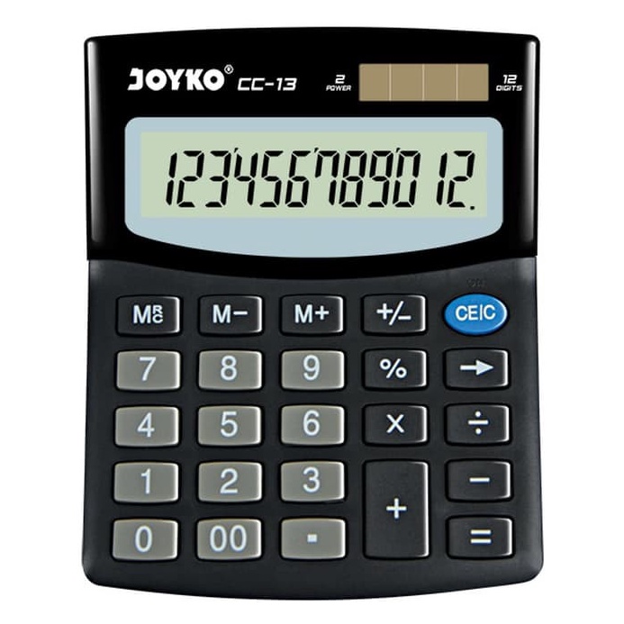

KODE E39L Calculator Kalkulator Joyko CC13 12 Digits MURAH