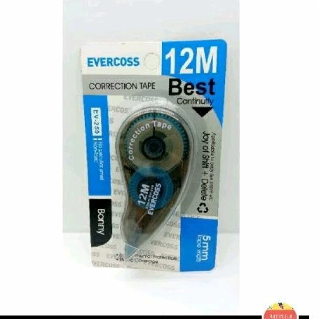 

Correction tape evercoss 12m/8m