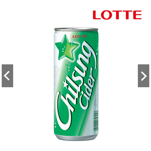 

[WHS] Lotte Chilsung Cider 250ml