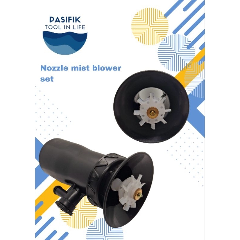 nozzle mist blower set mesin kabut/asap