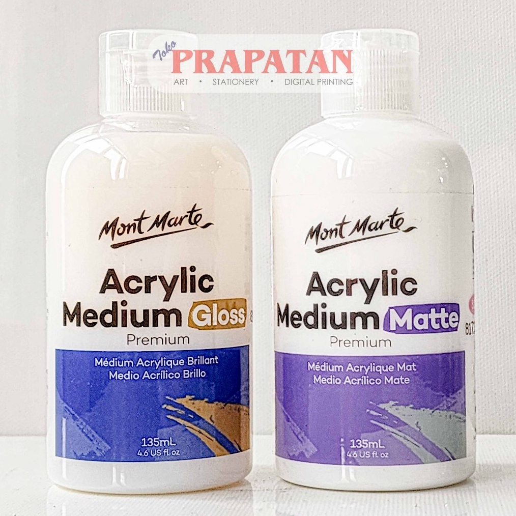 

KODE V72J Mont Marte Acrylic Medium 135ml Medium Cat Akrilik