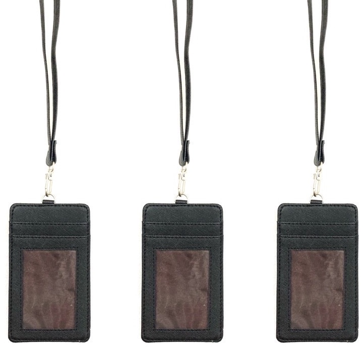 HJ6 Name Tag Karakter Vertikal  Gantungan ID Card  Kalung Leher  Kalung ID CARD Name Tag ID Card Hol