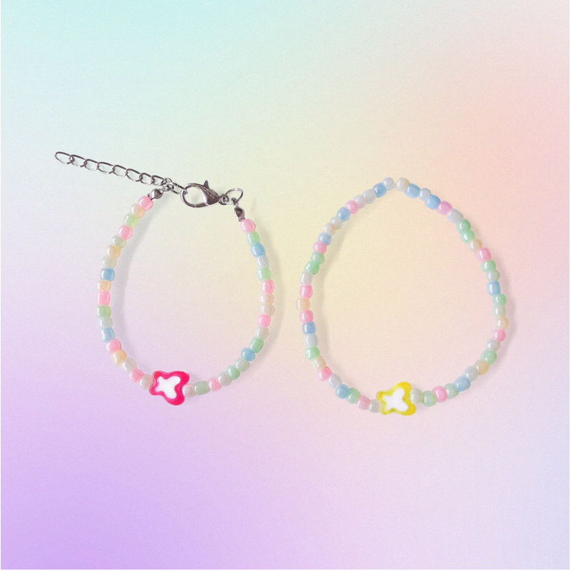 Beads Bracelet / Gelang manik manik / Beads Butterfly / Bracelet