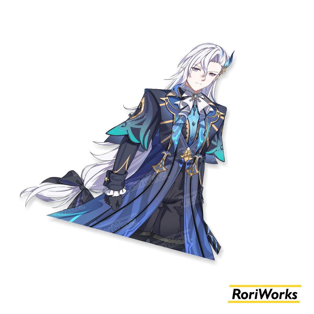 Stiker Kiss cut - Neuvillette | Genshin Impact