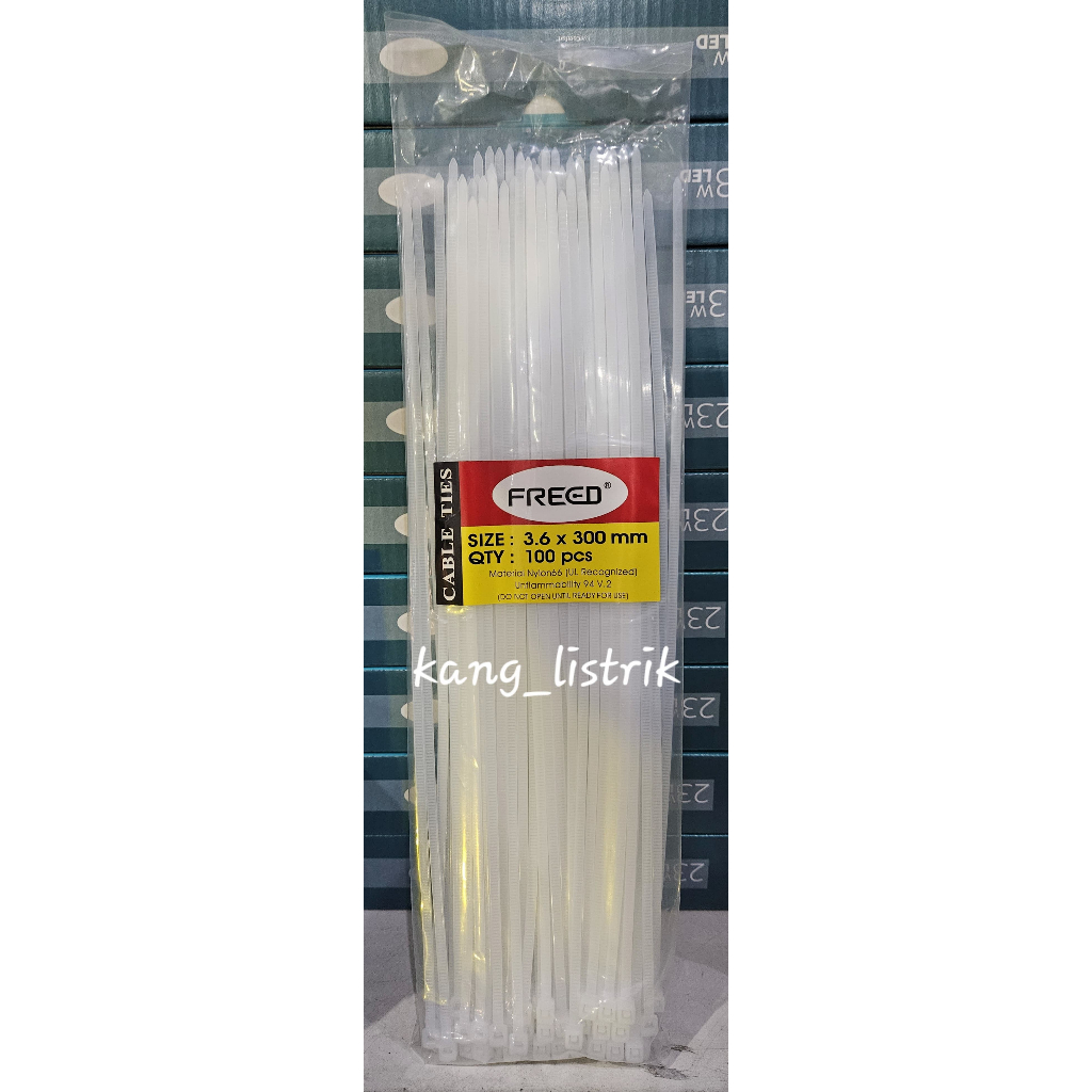 

Cable Ties / Kabel Ties UNILUX FREED 3.6 x 300mm