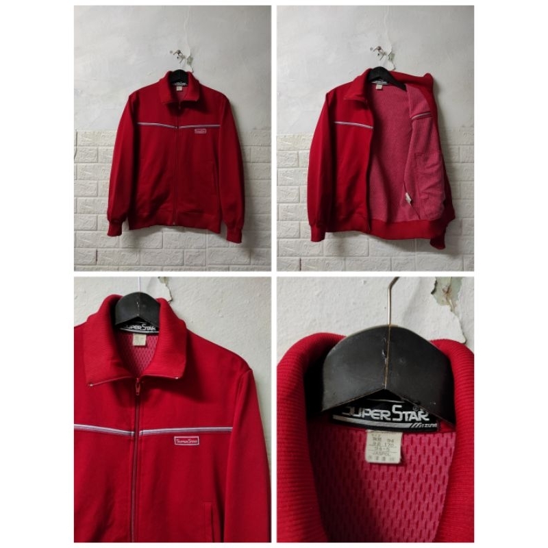 Jaket Tracktop Mizuno Superstar